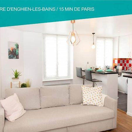 Coeur De Ville Enghien Les Bains - 2 Pieces Lumineux Et Chaleureux - 15 Min De Paris Экстерьер фото