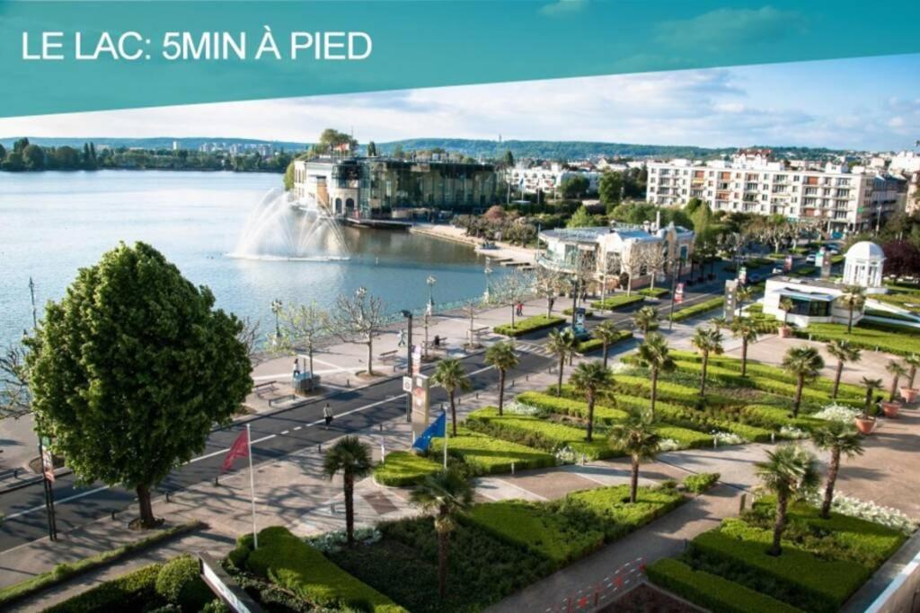 Coeur De Ville Enghien Les Bains - 2 Pieces Lumineux Et Chaleureux - 15 Min De Paris Экстерьер фото